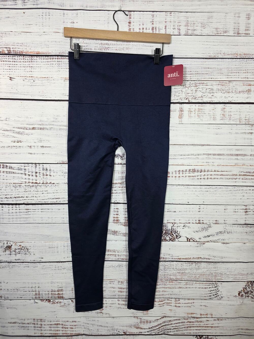Anti Women's everyday solutions seamless compression leggings in navy blue